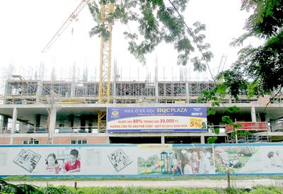 A social housing project in District 8 (Photo: SGGP) A social housing project in District 8 (Photo: SGGP)